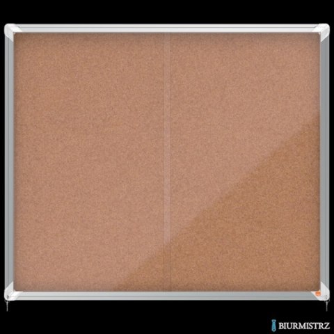 Gablota korkowa Nobo Premium Plus 15xA4 (drzwiczki przesówne) 1915332 Gablota korkowa Nobo Premium Plus 15xA4 (drzwiczki przesówne) 1915332