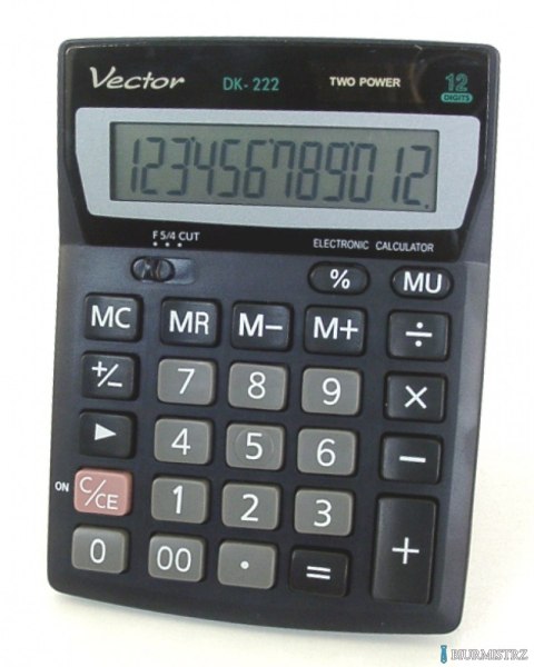 Kalkulator VECTOR DK-222 12p Kalkulator VECTOR DK-222 12p