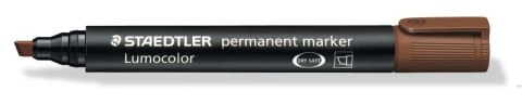 Marker Lumocolor, wodoodporny, ścięty, brązowy, Staedtler S 350-7 Marker Lumocolor, wodoodporny, ścięty, brązowy, Staedtler S 350-7