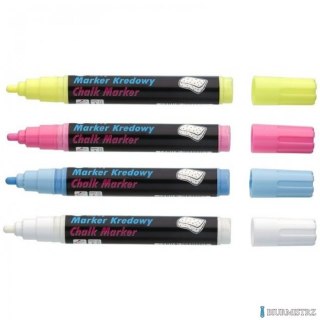Marker kredowy, końcówka okrągła 4,5mm, 8g tuszu pomarańczowy TO-292 Toma