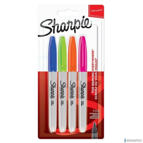 Markery permanentny SHARPIE FINE FUN 4szt.-zestaw 2065403 Markery permanentny SHARPIE FINE FUN 4szt.-zestaw 2065403