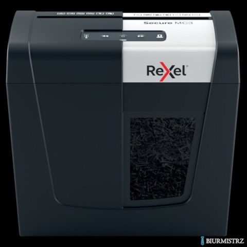 Niszczarka Rexel Secure MC3, (P-5), 3 kartki, 10 l kosz, 2020128EU Niszczarka Rexel Secure MC3, (P-5), 3 kartki, 10 l kosz, 2020128EU