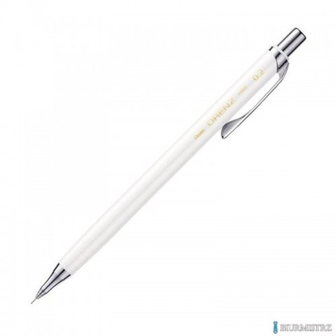 Ołówek automatyczny 0,2mm ORENZ PP502-W biały PENTEL Ołówek automatyczny 0,2mm ORENZ PP502-W biały PENTEL