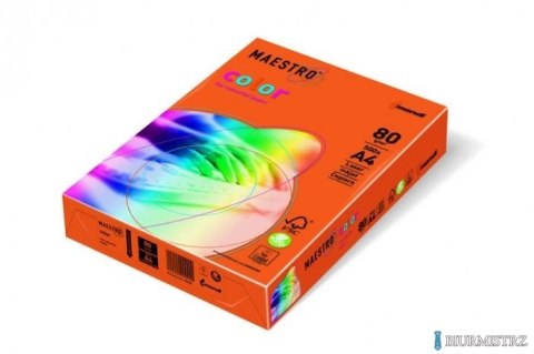 Papier A4 160g orange 250a OR43 MAESTRO COLOR intensive Papier A4 160g orange 250a OR43 MAESTRO COLOR intensive