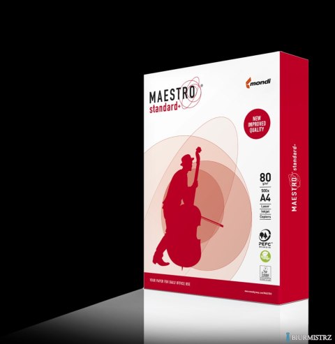 Papier xero A4 MAESTRO STANDARD PLUS 80g CIE 161 karton 5 ryz Papier xero A4 MAESTRO STANDARD PLUS 80g CIE 161 karton 5 ryz