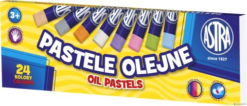 Pastele olejne Astra 24 kolory, 313112002 Pastele olejne Astra 24 kolory, 313112002