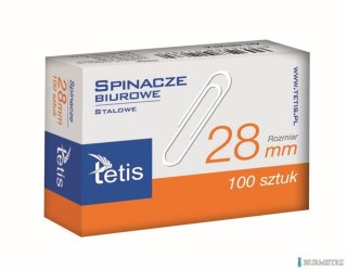 Spinacze biurowe 28mm (100szt) GS140-B MICHALCZYK I PROKOP