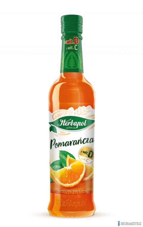 Syrop HERBAPOL Owocowa Spiżarnia Pomarańcza 420ml Syrop HERBAPOL Owocowa Spiżarnia Pomarańcza 420ml