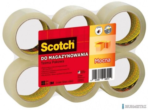 Taśma pakowa SCOTCH (309 TSP), MOCNA, akrylowa, cicha, 50mm, 66m, transparentna UU010249348 Taśma pakowa SCOTCH (309 TSP), MOCNA, akrylowa, cicha, 50mm, 66m, transparentna UU010249348
