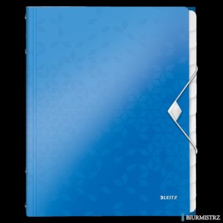 Teczka 12 przeródek A4 200k niebieska LEITZ WOW 46340036