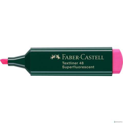 Zakreślacz TEXTLINER 48 różowy FABER-CASTELL 154828 FC Zakreślacz TEXTLINER 48 różowy FABER-CASTELL 154828 FC