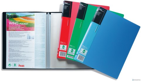 Album ofertowy WING, 40 kieszeni czarny DCF444-A PENTEL Album ofertowy WING, 40 kieszeni czarny DCF444-A PENTEL