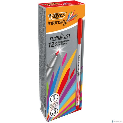 Cienkopis BIC Intensity Medium czerwony, 964847 Cienkopis BIC Intensity Medium czerwony, 964847