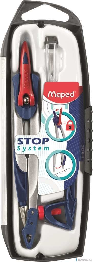 Cyrkiel MAPED STOP system z uniwersalnym uchwytem 196100 Cyrkiel MAPED STOP system z uniwersalnym uchwytem 196100