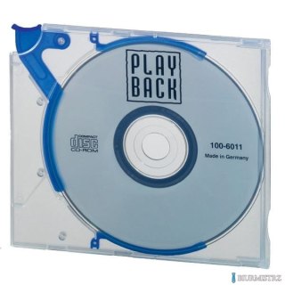 Etui STANDART na CD 528806 niebieski (10szt.) QUICKFLIP STANDARD