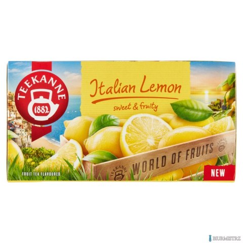 Herbata TEEKANNE World of Fruits Italian Lemon 20t owocowa Herbata TEEKANNE World of Fruits Italian Lemon 20t owocowa
