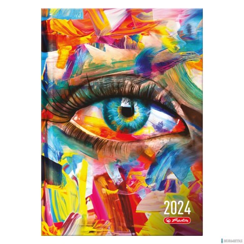 Kalendarz Tygodniowy A5 Oko Art 2024 9588534 Herlitz Kalendarz Tygodniowy A5 Oko Art 2024 9588534 Herlitz
