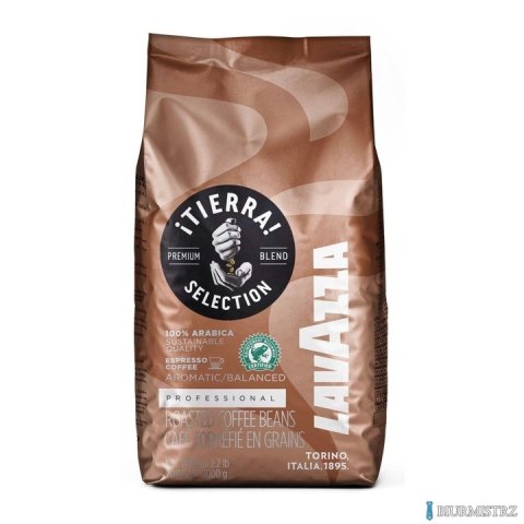 Kawa LAVAZZA TIERRA 1kg ziarnista Kawa LAVAZZA TIERRA 1kg ziarnista