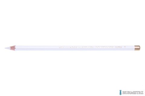 Kredka POLYCOLOR 3800-01 biała KOH-I-NOOR Kredka POLYCOLOR 3800-01 biała KOH-I-NOOR