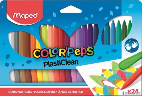 Kredki plastikowe Colorpeps 24 kolorów 862013 MAPED Kredki plastikowe Colorpeps 24 kolorów 862013 MAPED