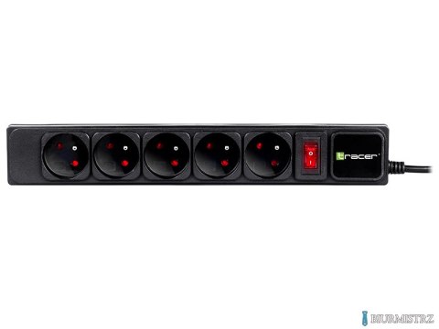 Listwa zasilająca TRACER PowerGear 1,5 m czarna (5 gniazd) TRALIS46843 Listwa zasilająca TRACER PowerGear 1,5 m czarna (5 gniazd) TRALIS46843
