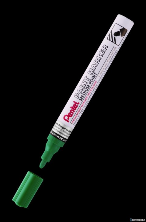 Marker olejowy Pentel średnia okrągła końcówka, MMP10-D zielony Marker olejowy Pentel średnia okrągła końcówka, MMP10-D zielony