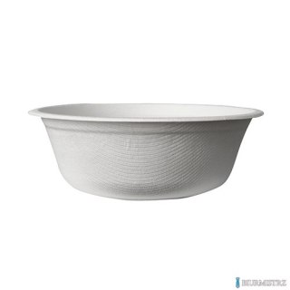 Miseczka z trzciny cukrowej 500ml, biała, op. 50 szt., 100% biodegradowalna 84590