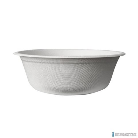 Miseczka z trzciny cukrowej 500ml, biała, op. 50 szt., 100% biodegradowalna 84590 Miseczka z trzciny cukrowej 500ml, biała, op. 50 szt., 100% biodegradowalna 84590
