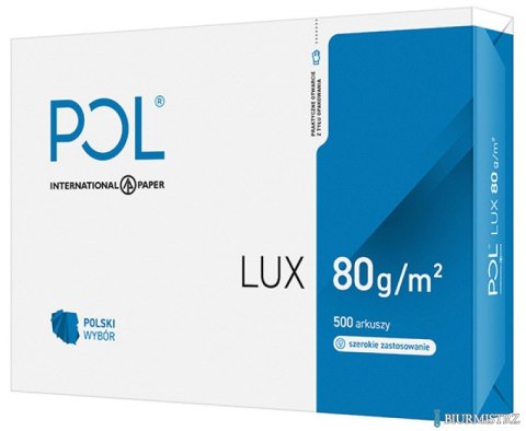 Papier xero A3 POLLUX 80g klasa białości B Papier xero A3 POLLUX 80g klasa białości B