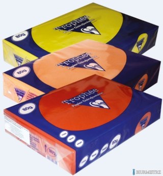 Papier xero A4 80g TROPHEE pomarańczowy XCA41761 CLAIREFONTAINE 1761PC