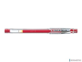 Pióro żelowe PILOT G-TEC C4 czerwony PIBL-GC4R