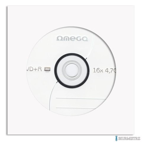 Płyta OMEGA DVD+R 4,7GB 16X KOPERTA (10) OMD16K+ Płyta OMEGA DVD+R 4,7GB 16X KOPERTA (10) OMD16K+