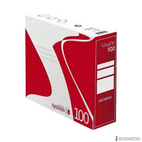 Pojemnik VauPe System 100mm czerwony 330 x 100 x 290 VAUPE, 435/01 Pojemnik VauPe System 100mm czerwony 330 x 100 x 290 VAUPE, 435/01