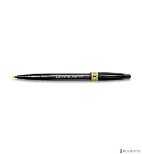 Precyzyjny pędzelek do kaligrafii i liternictwa Brush SignPen Artist ciemnożółty SESF30-Y PENTEL Precyzyjny pędzelek do kaligrafii i liternictwa Brush SignPen Artist ciemnożółty SESF30-Y PENTEL