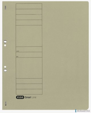 Skoroszyt kartonowy ELBA A4, oczkowy, szary, 100551873