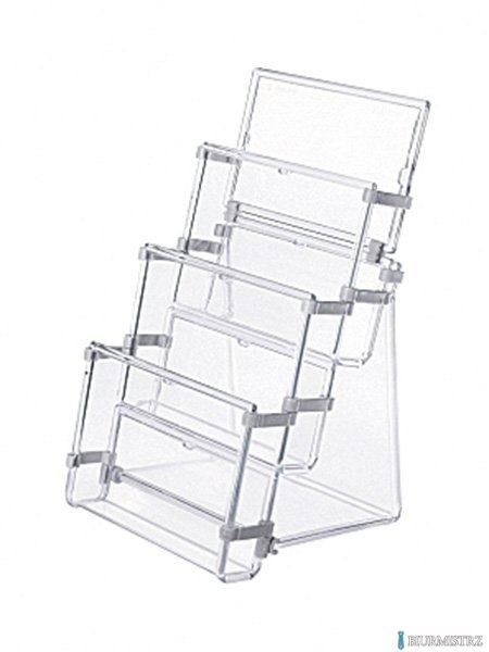 Stojak na ulotki A4 trzy kieszenie 0403-0043-00 PANTA PLAST Stojak na ulotki A4 trzy kieszenie 0403-0043-00 PANTA PLAST