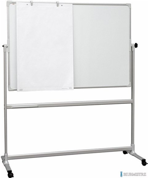 Tablica suchościeralno-magnetyczna ceramiczna obrotowo-jezdna biała 180 x 120 cm, TOS1218P3 GTO 2x3 Tablica suchościeralno-magnetyczna ceramiczna obrotowo-jezdna biała 180 x 120 cm, TOS1218P3 GTO 2x3