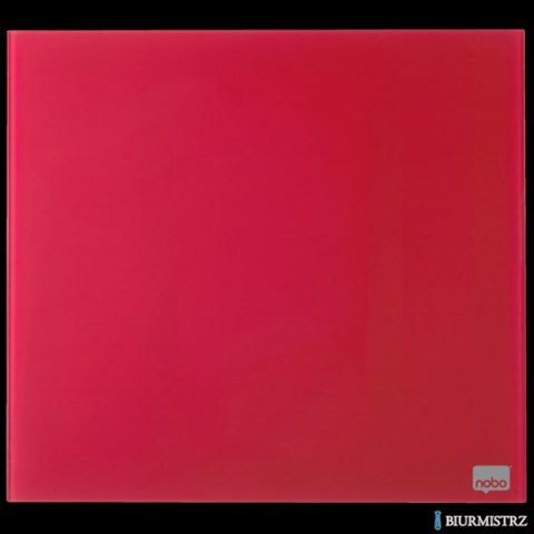 Tablica szklana NOBO Diamond Glass czerwona 450x450 1903955 Tablica szklana NOBO Diamond Glass czerwona 450x450 1903955