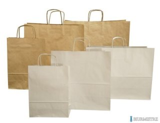 Torba ekologiczna ECOBAG 305x170x445mm brązowa