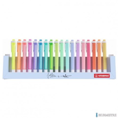 Zakreślacz STABILO swing cool/pastel podstawka 18 szt 275/18-01-5 Zakreślacz STABILO swing cool/pastel podstawka 18 szt 275/18-01-5