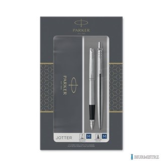 Zestaw JOTTER STAINLESS STEEL CT (Długopis + Pióro wieczne) PARKER 2093258