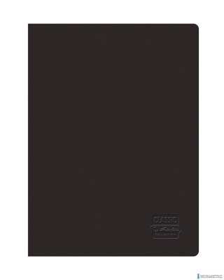 Zeszyt A4 60k. kratka rainbow classic czarny 400197921 HERLITZ