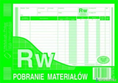 373-3 RW pobranie materiałów MICHALCZYK&PROKOP A5 80 kartek 373-3 RW pobranie materiałów MICHALCZYK&PROKOP A5 80 kartek