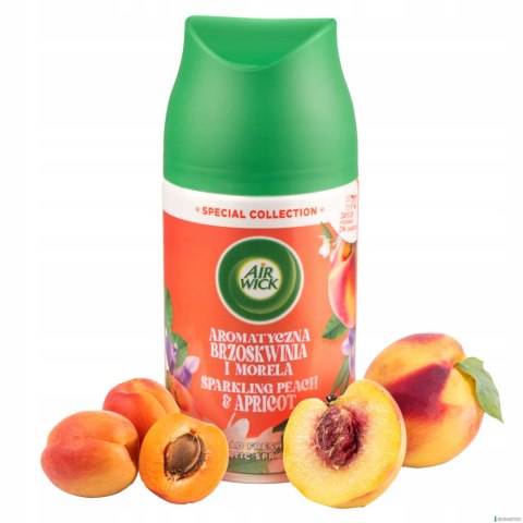 AIR WICK wkład do odświeżacza 250ml Brzoskwinia morela 057553 AIR WICK wkład do odświeżacza 250ml Brzoskwinia morela 057553