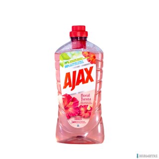 AJAX Płyn do mycia podłóg Floral Fiesta 1l różowy 36711