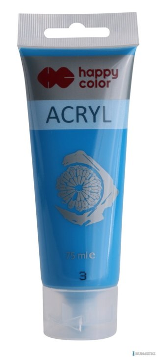 Farba akrylowa 75ml, niebieski, Happy Color HA 7370 0075-3 SALE