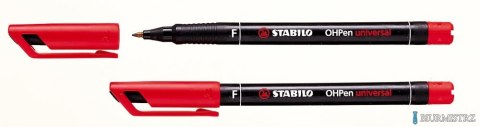 Foliopis STABILO OHPen niezmywalny 0.7mm czerwony 842/40 Foliopis STABILO OHPen niezmywalny 0.7mm czerwony 842/40