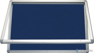 Gablota tekstylna 120x90 GT1129 2X3 poddruk granatowy
