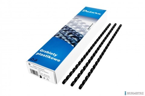 Grzbiet do bindowania DOTTS 19mm (100szt) czarny Grzbiet do bindowania DOTTS 19mm (100szt) czarny