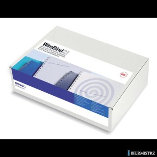 Grzbiety drutowe GBC A4 21L 14mm czarne (100szt) IB165429